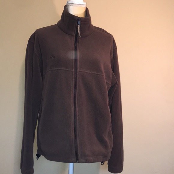 Columbia Other - Men’s Columbia Fleece Zip Jacket – Brown